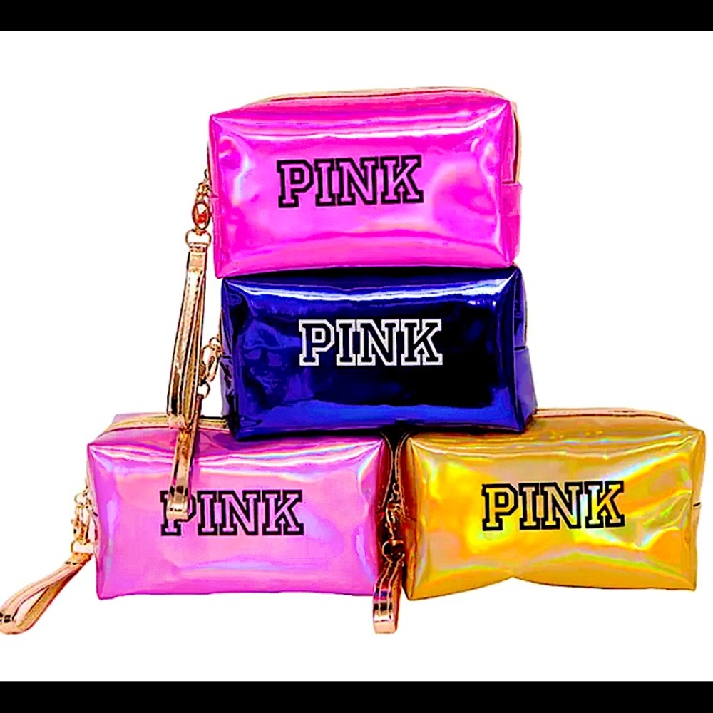 PINK Cosmetic Bags